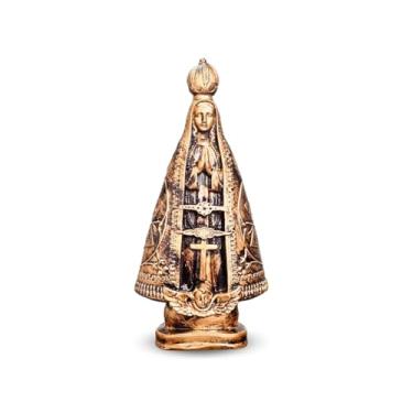 Imagem de Imagem De Nossa Senhora Aparecida 30cm Em Gesso Dourado