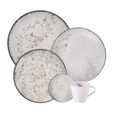Imagem de Aparelho De Jantar Em Porcelana 20 Peças Floralis Tramontina