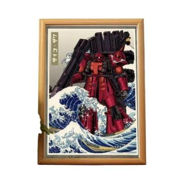 Imagem de Kawaii Japonês Estilo Showa Gundam Poster Adesivos Hd Arte Murais De P