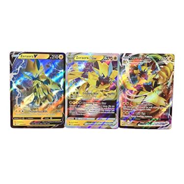 Imagem de Zeraora V - VSTAR - VMAX - Pokémon 3 Card Set - SWSH263 SWSH264 SWSH265 English