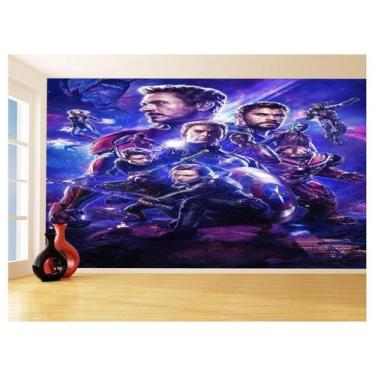 Imagem de Papel De Parede 3D Heróis Vingadores Ultimato 3,5M Nhma286 - Você Deco