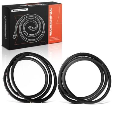 Imagem de A-Premium [2 peças] Vedação de proteção contra intempéries para porta frontal compatível com Ford Fusion 2013-2020, Policial Responder Hybrid 2019-2020, Sedan