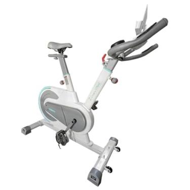 Imagem de Bicicleta Spinning Magnética com 9 Níveis de Ajuste, Freio de Emergência, Suporte para Celular, Banco Ajustável – Uso Residencial