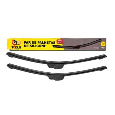 Imagem de Kit 2 Palhetas de Silicone para Limpador de Parabrisa Tools 16 Polegad