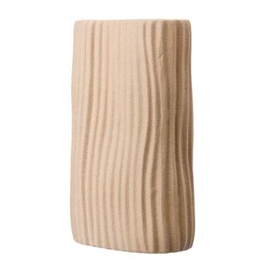 Imagem de Rafimex, Vaso Decorativo P/Sala Plantas Bege Cerâmica Rafimex