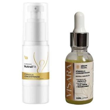 Imagem de Clareador NutralFit + Sérum – Clareamento de Manchas no Rosto, Olheiras, Melasmas, Virilha, Axilas, Joelhos, Cotovelos, Uniformização da Pele
