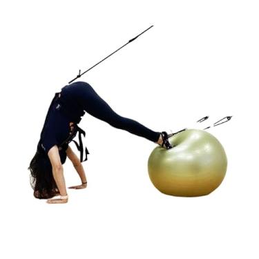 Imagem de Kit de Pilates com Elástico Bungee, Colete de Tração e Suporte de Parede