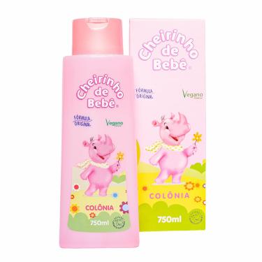Imagem de Colônia Infantil Cheirinho De Bebê Rosa 750mll Colônia Infantil Cheirinho De Bebê Rosa 750ml