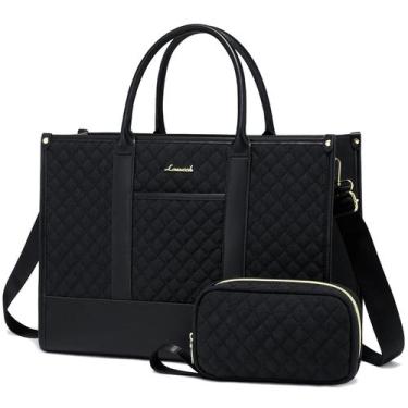 Imagem de Bolsa para laptop LOVEVOOK, bolsa de trabalho impermeável de 17 polega