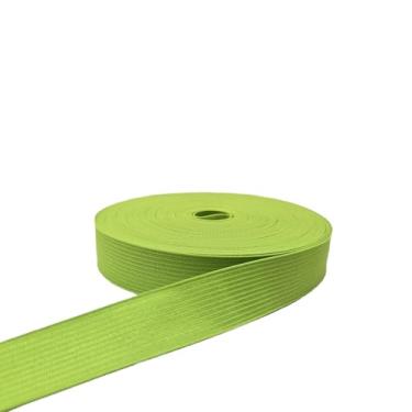 Imagem de FAYADA Faixa elástica 3/4" x 10Y, cordão elástico trançado dobrável para costurar máscaras, faixas de cabelo, shorts de cintura, perucas, pulseiras, punhos de edredom, projetos de artesanato DIY