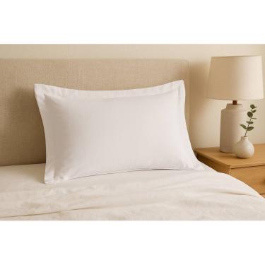 Imagem de Fronha Avulsa Com Abas Toque de Algodão 55x80cm  - Branca