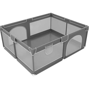 Imagem de Cercado de Bebê Cercadinho Infantil Chiqueirinho Grande de Proteção Criança Grande Tamanho 180x150x66 Premium