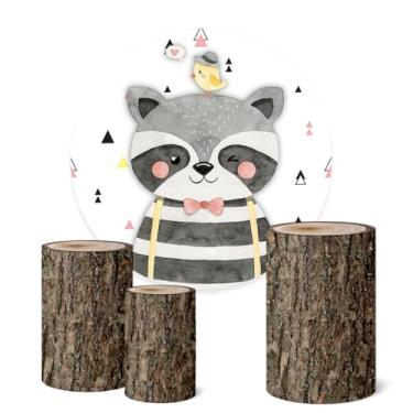 Imagem de Trio Capas Cilindro + Painel Sublimado 1,50m Bosque (K1BSQ0022)