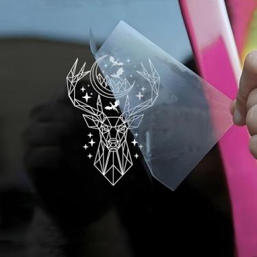 Imagem de Decalques de carro de veado com livros engraçados ACOTAR Fourth Wing Fantasy Bookish Humor Acessórios para janela de carro Afirmações Vinil Impermeável 15,2 cm Decalque de para-choque Presente para