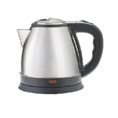 Imagem de Chaleira Elétrica Inox Ce-02 220v Agratto, Preto e Prata, 220V