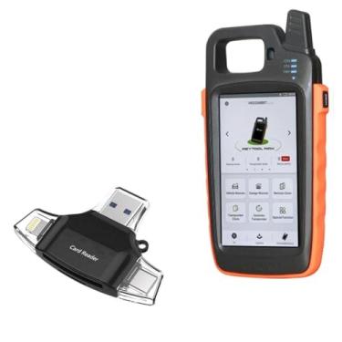Imagem de BoxWave Dispositivo inteligente compatível com Xhorse VVDI Key Tool Max - leitor de cartão SD AllReader, leitor de cartão microSD SD Compact USB - Preto