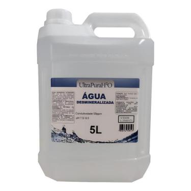Imagem de Água desmineralizada 5l UltraPuraH2O - Ultra PuraH2O