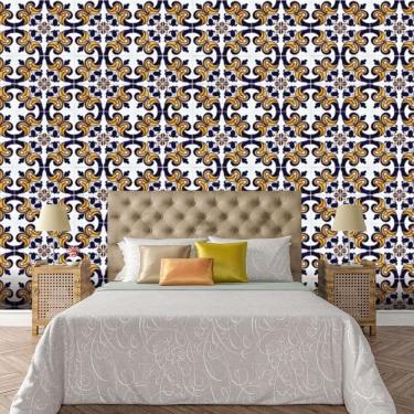 Imagem de Papel De Parede Adesivo Lavável Sala Quarto Cozinha 1,5 Metros