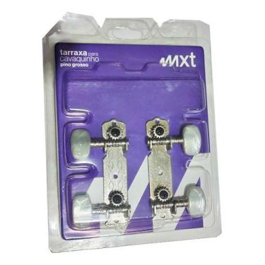 Imagem de Tarraxa Tarracha Cavaquinho Pino Grosso Cromado - Mxt - Prata - Mxt Au