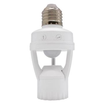 Imagem de Sensor De Presença Lâmpada E27 Interruptor Movimento 360º - Magalu - M
