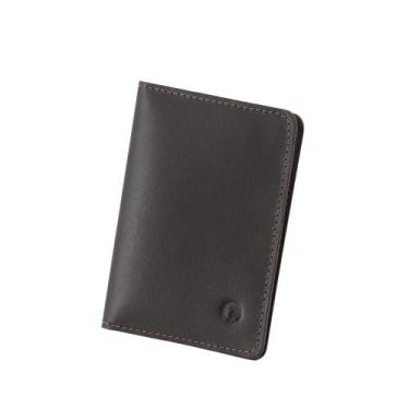 Imagem de Carteira de Couro Couro50 Belo Horizonte SM, Café