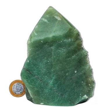 Imagem de 01 Quartzo Verde Pedra Pé e Bico Serrado 0,5 a 1Kg Tipo B - Cristaisde