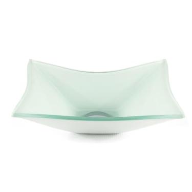 Imagem de CUBA DE BANHEIRO RETANGULAR KIT COM VÁLVULA CLICK INOX PIA BANHEIRO CUBAS DE SOBREPOR BANHEIRO(BRANCA)