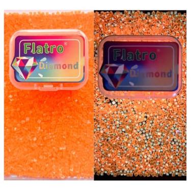 Imagem de Contas de arte de diamante luminosas para acessórios de pontos de diamante, base plana, diamantes quadrados, brocas de pintura para artesanato, luz forte fará as contas brilharem para pedras de strass