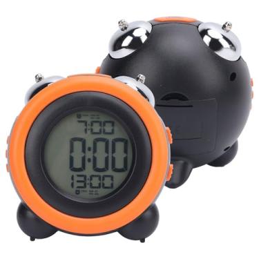 Imagem de Fockety Despertador Vibratório Com Agitadora de Cama, Despertador Digital para Quarto, Despertador Alto para Dormir Pesado e Deficientes Auditivos Surdos Com Exibição de LED, Dimmer,Soneca