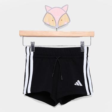Imagem de Short Infantil Adidas 3 Stripes Menina-Feminino