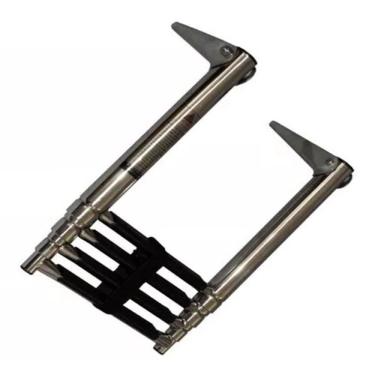 Imagem de Escada Inox 4 Degraus 254Mm X 1150Mm