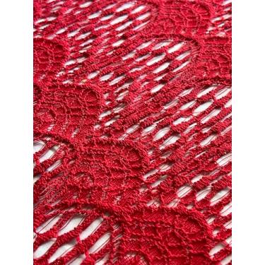 Imagem de Tecido Renda Guipir I 1m x 1,40m I 62% Algodão 36% Poliamida 2% Viscose (Dali)