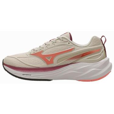 Imagem de Tênis de Corrida Mizuno Space 5 Feminino, Bege, 40