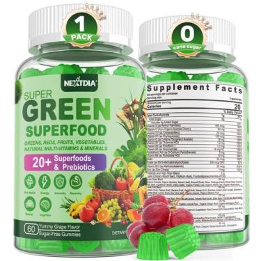 Imagem de Suplemento Nextdia Super Greens Gummies 60 Cts