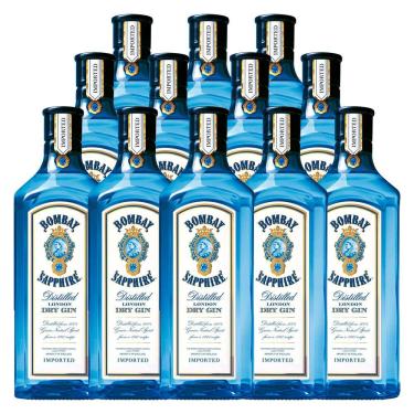 Imagem de Gin Bombay Sapphire London Dry 750ml 12 Unidades