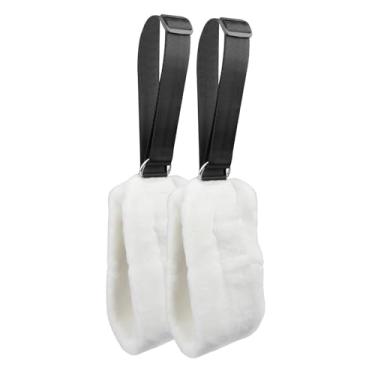 Imagem de rockible 2x Pilates Reformer Straps Suporte Exercício Straps para Estúdio de Treino Academia