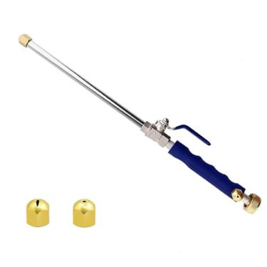 Imagem de Coyoohouse Hydro Jet Varinha de lavagem elétrica de alta pressão, pulverizador de irrigação portátil com extremidade de mangueira universal e bocal de energia de água de hidrojato para calha, pátio