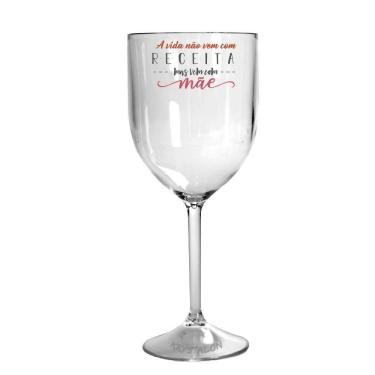 Imagem de Taça Vinho Acrílico Para Dia Das Mães - Receita