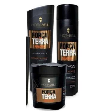 Imagem de Kit Força da Terra Mandioca da Hidrabell (3 produtos)