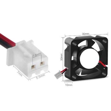 Imagem de Ventoinha Cooler Fan 30X30X10Mm 12V 3010