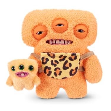 Imagem de Fuggler Mini Rascals 9-inch Assortment Series 1 (Double Trouble) (Alien (Orange - Teddy) by ZURU, Funny Ugly Monster Plush Toy