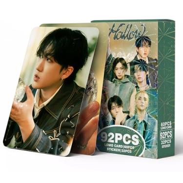 Imagem de Yuto Cartões fotográficos Stray Kids 92 PCS Stray Kids Hollow Photo Cards Stray Kids lomo Card Gift Lomo Cards Merch para crianças s, meninos e meninas