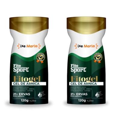 Imagem de 2 Fitosport Gel de Arnica 21 Ervas extra refrescante 120g - Fitogel