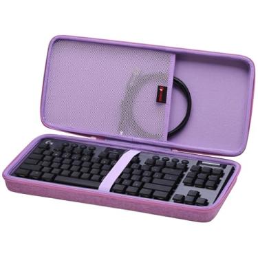 Imagem de XANAD Capa rígida para teclado Logitech G915 TKL, G PRO, G PRO X TKL 80% 87 teclas - roxo