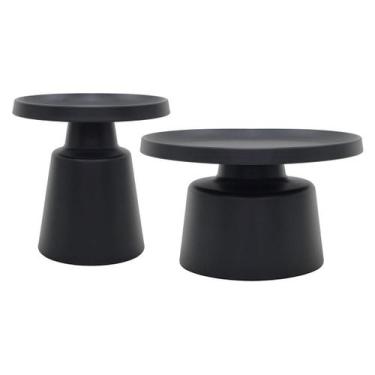 Imagem de Conjunto Mesas De Centro Redondas Com Estrutura Reforçada - Waw Design