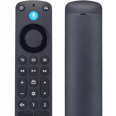 Imagem de INTECHING Controle remoto por voz Pro com retroiluminação e localizador remoto para Hisense QD6 Series 43QD6QF, 50QD6QF; Insignia NS-24F201NA26, NS-50F501NA26 e Omni QLED, série 4, TCL 43S450F Smart