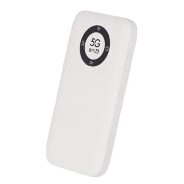 Imagem de Yunir 5G LTE WiFi Mobile Hotspot, Roteador Wi -Fi Portátil, Com Slot para Cartão SIM, 16 Dispositivos Conectados, Hotspot de Alta Velocidade, 7100mAh de Longa Duração e Recarregável Roteador de