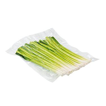 Imagem de Saco de embalagem a vácuo de plástico transparente Fresh Hero - para seladora a vácuo de câmara, 3 mm, livre de BPA - 35,5 cm x 30,5 cm - caixa com 100 unidades