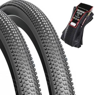 Imagem de Pacote com 1 pneu de bicicleta dobrável de 60 x 4 cm com resistente a perfurações para bicicleta Mountain MTB