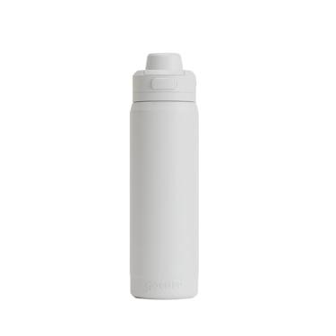 Imagem de Gocase Garrafa Flip Pro Aço Inox 750ml com Tampa Automática + Canudo, Bebida Quente por até 6hrs ou Fria por até 40hrs (Branco, 750 ml)
